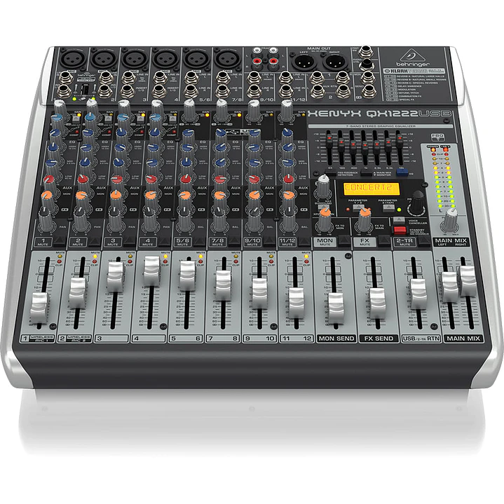 Consola de audio - Behringer XENYX QX1222USB 2