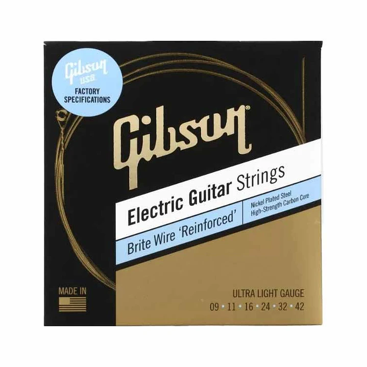 Cuerdas para Guitarra Eléctrica - Gibson SEG-BWR9 - 09-42 1