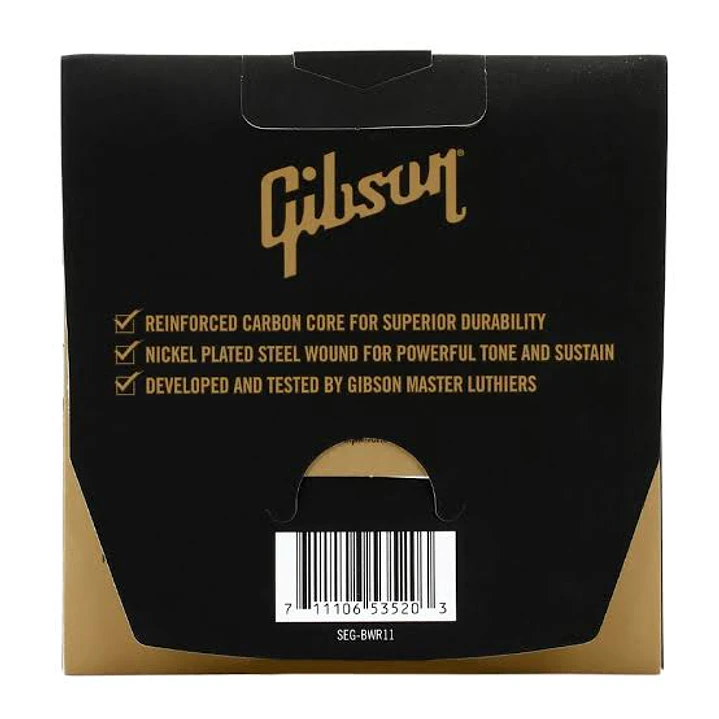 Cuerdas para Guitarra Eléctrica - Gibson SEG-BWR11 - 11-50 2