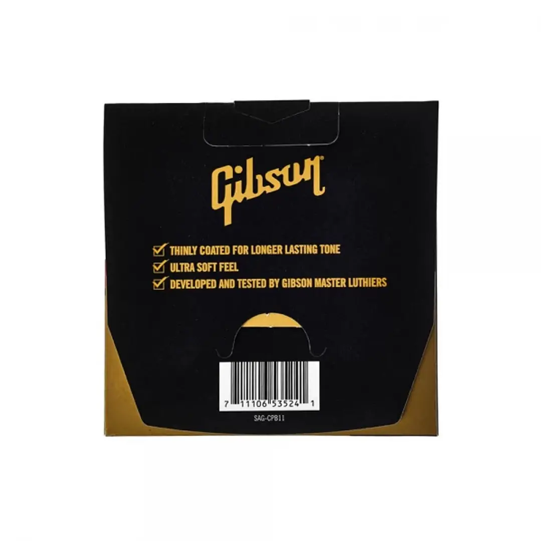 Cuerdas para Guitarra Acústica - Gibson SAG-CPB11 - 11-52 2