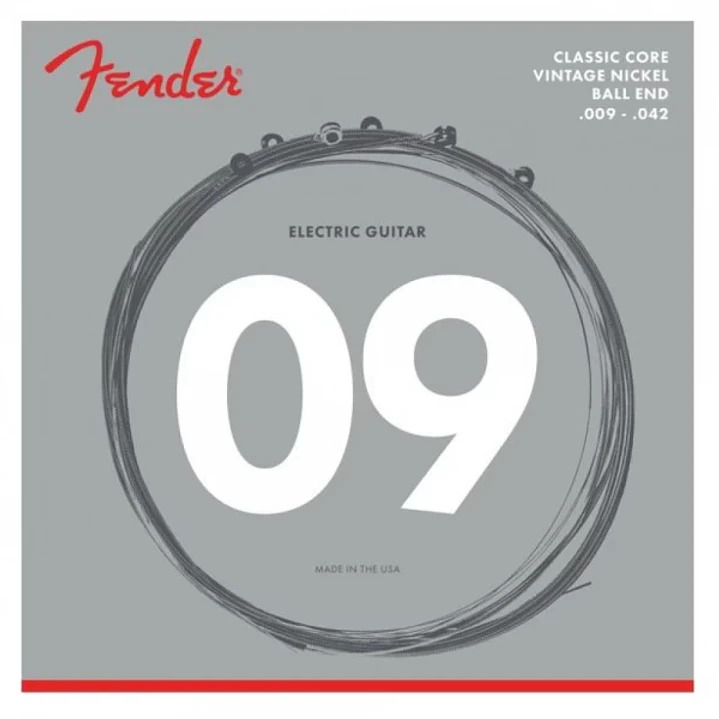 Cuerdas para Guitarra Eléctrica - Fender Classic Core 155L - 9-42 1