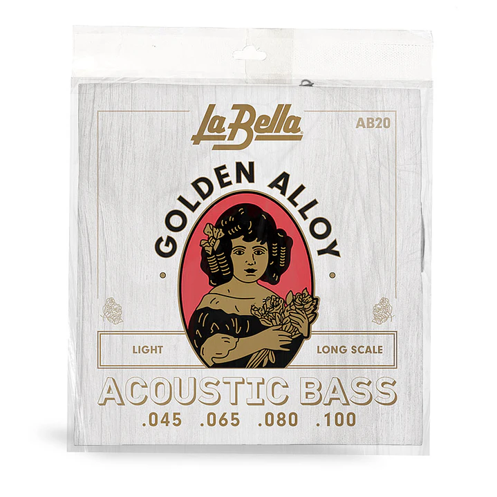 Cuerdas para Bajo Acustico - La Bella AB10 40-95 1