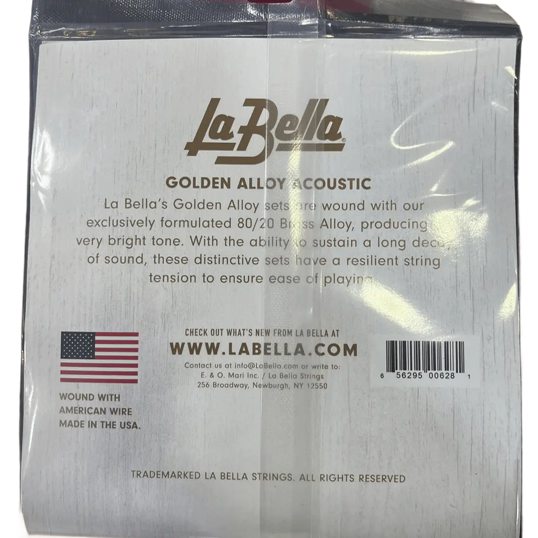 Cuerdas para Bajo Acustico - La Bella AB10 40-95 2