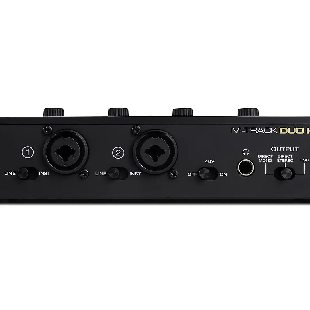Interfaz de Audio - M-Audio MTRACK DUO HD 4