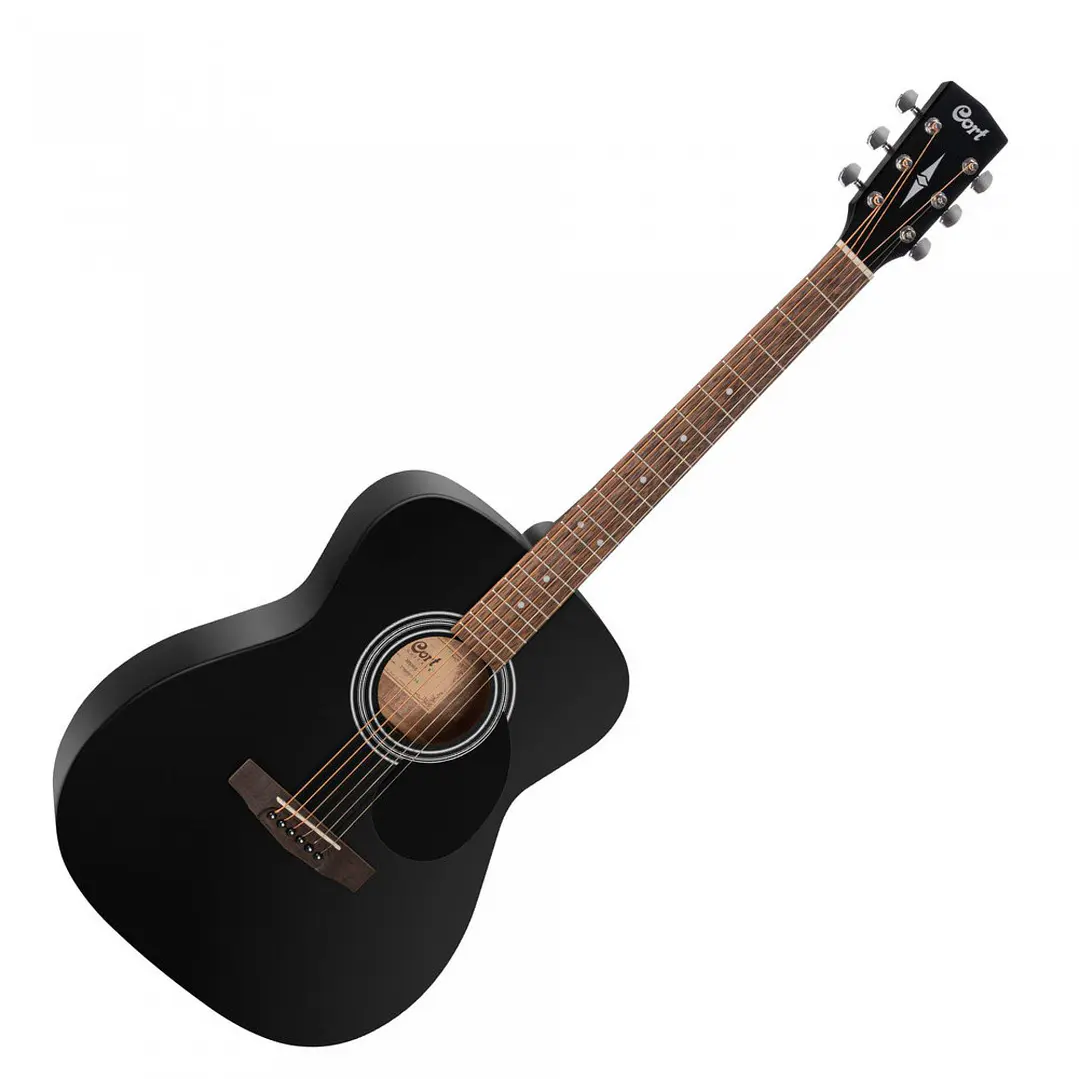 Guitarra Folk Acústica - Cort AF510 BKS - con Funda 1
