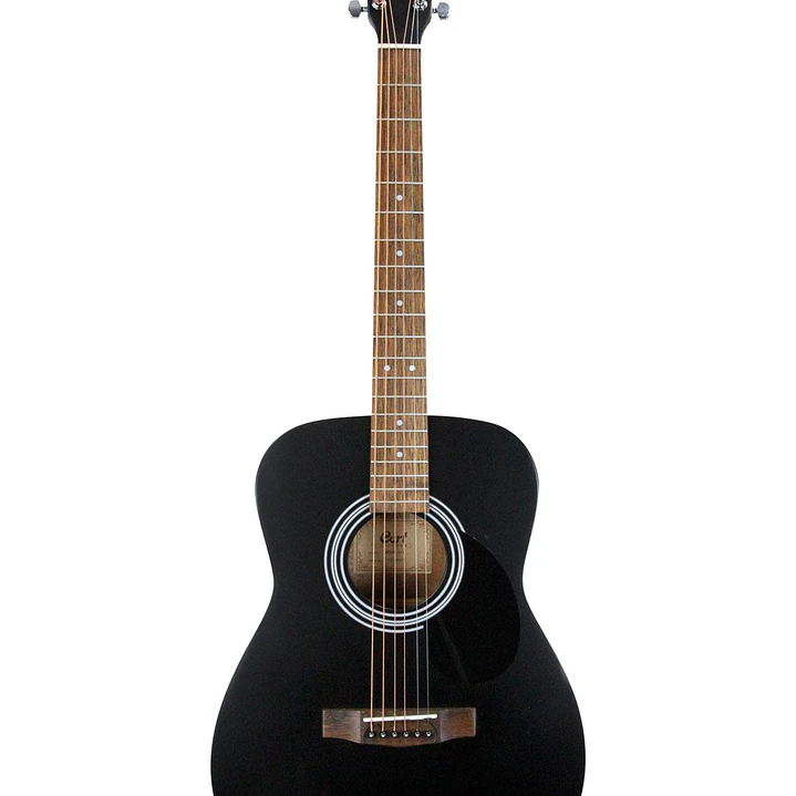 Guitarra Folk Acústica - Cort AF510 BKS - con Funda 3