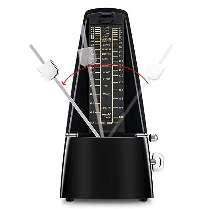 Metrónomo Mecánico - Cherub WSM-330 Negro 2