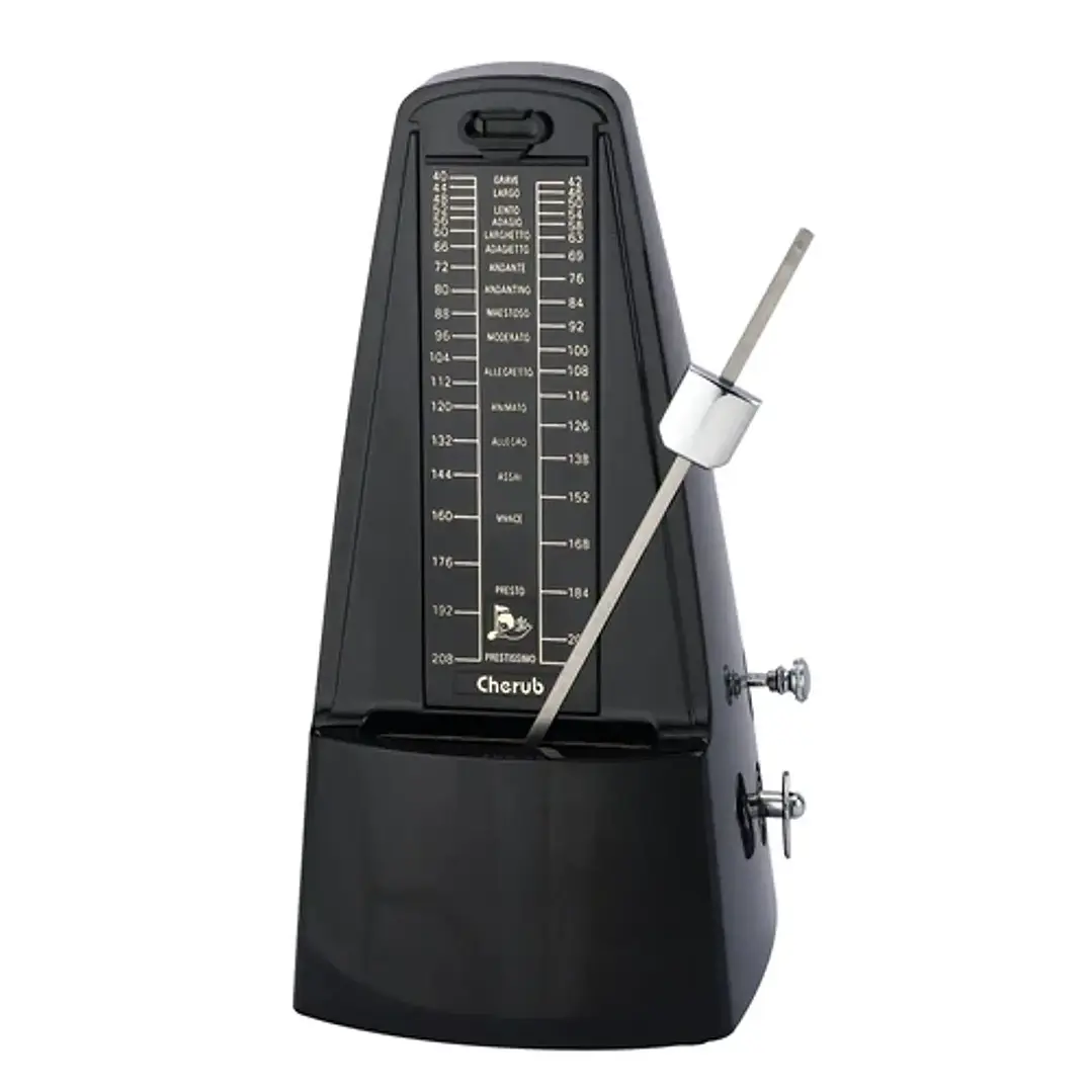 Metrónomo Mecánico - Cherub WSM-330 Negro 1