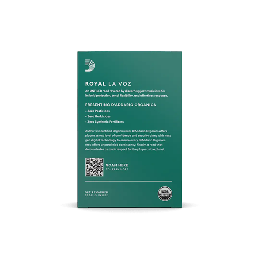 Cañas Saxo Alto - D'addario La Voz 3