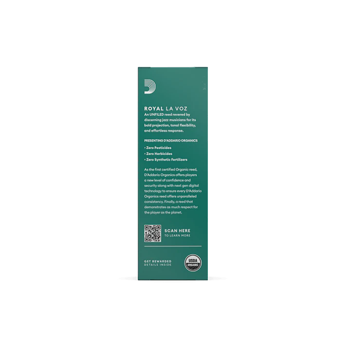 Cañas Saxo tenor - D'addario La Voz 3