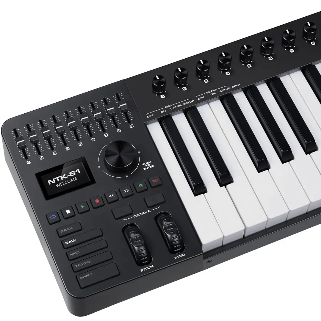 Controlador Midi 61 teclas - NUX NTK-61 4