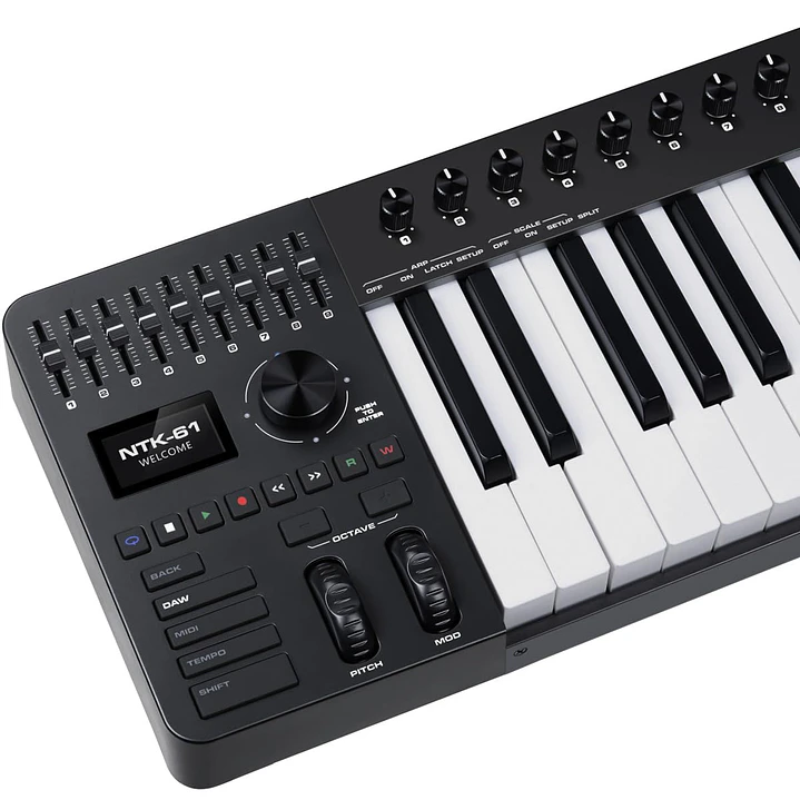 Controlador Midi 61 teclas - NUX NTK-61 4