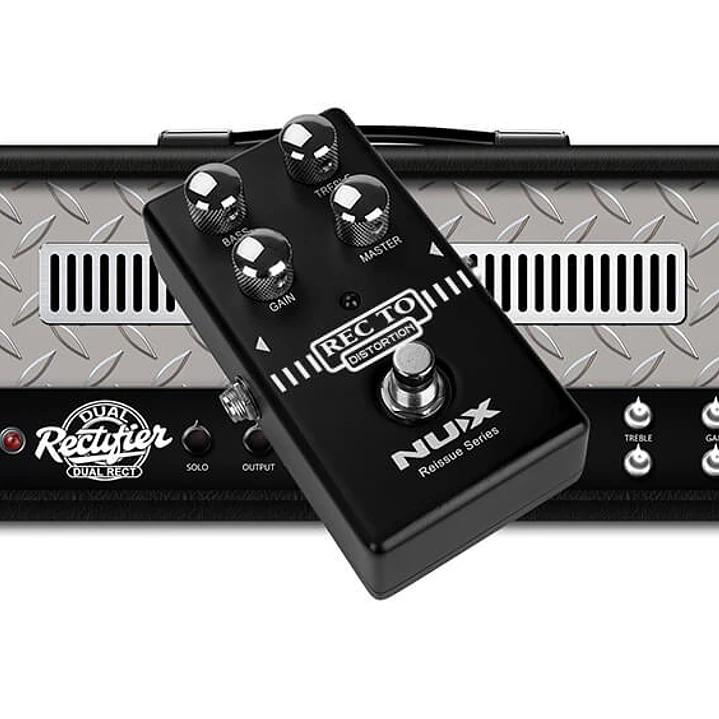Pedal de Distorsión - NUX Rec To Distortion 3