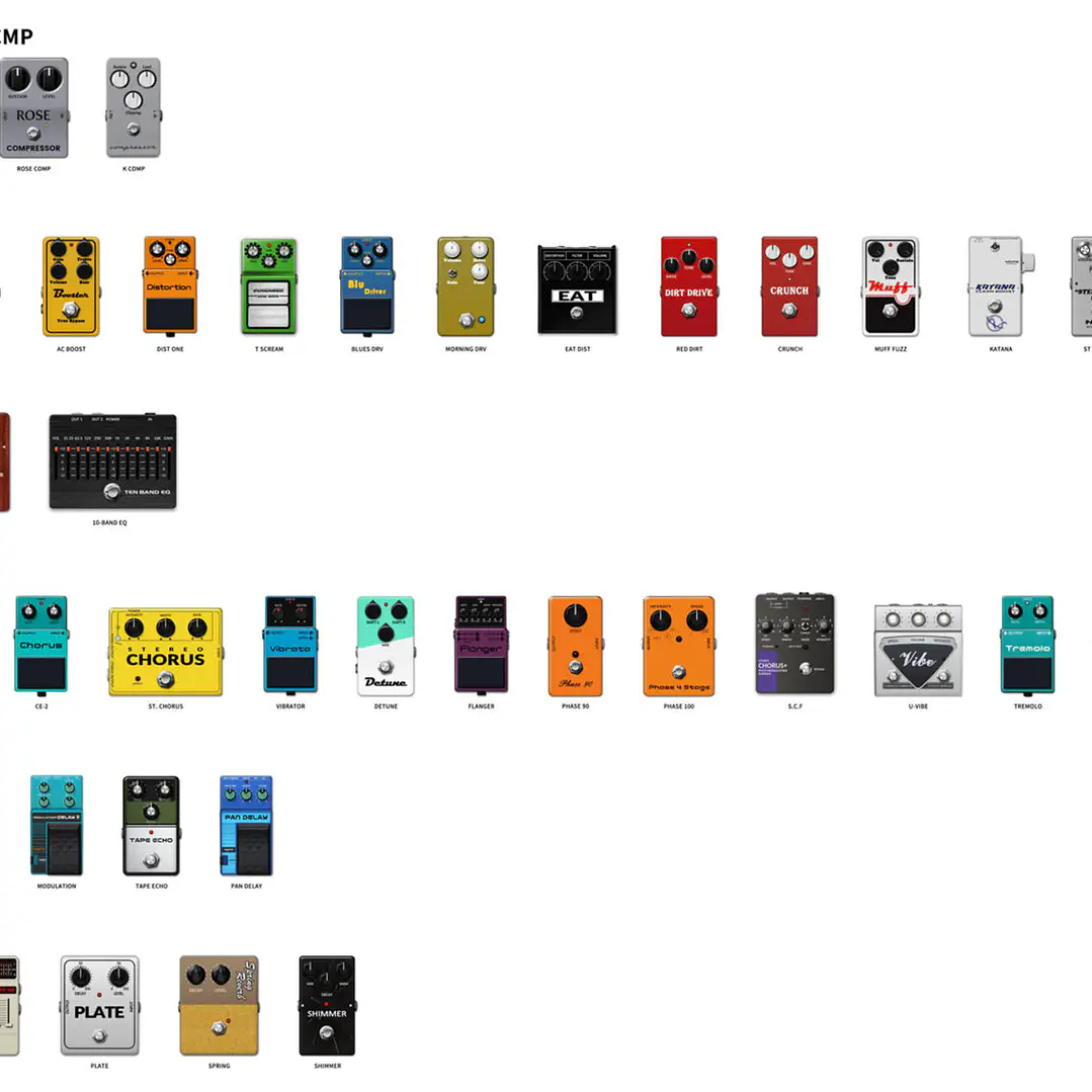 Pedalera Multiefecto - NUX MG-101 11