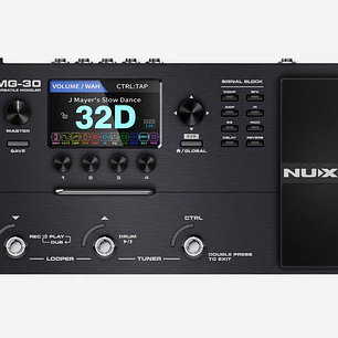 Pedalera Multiefecto Profesional - NUX MG-30