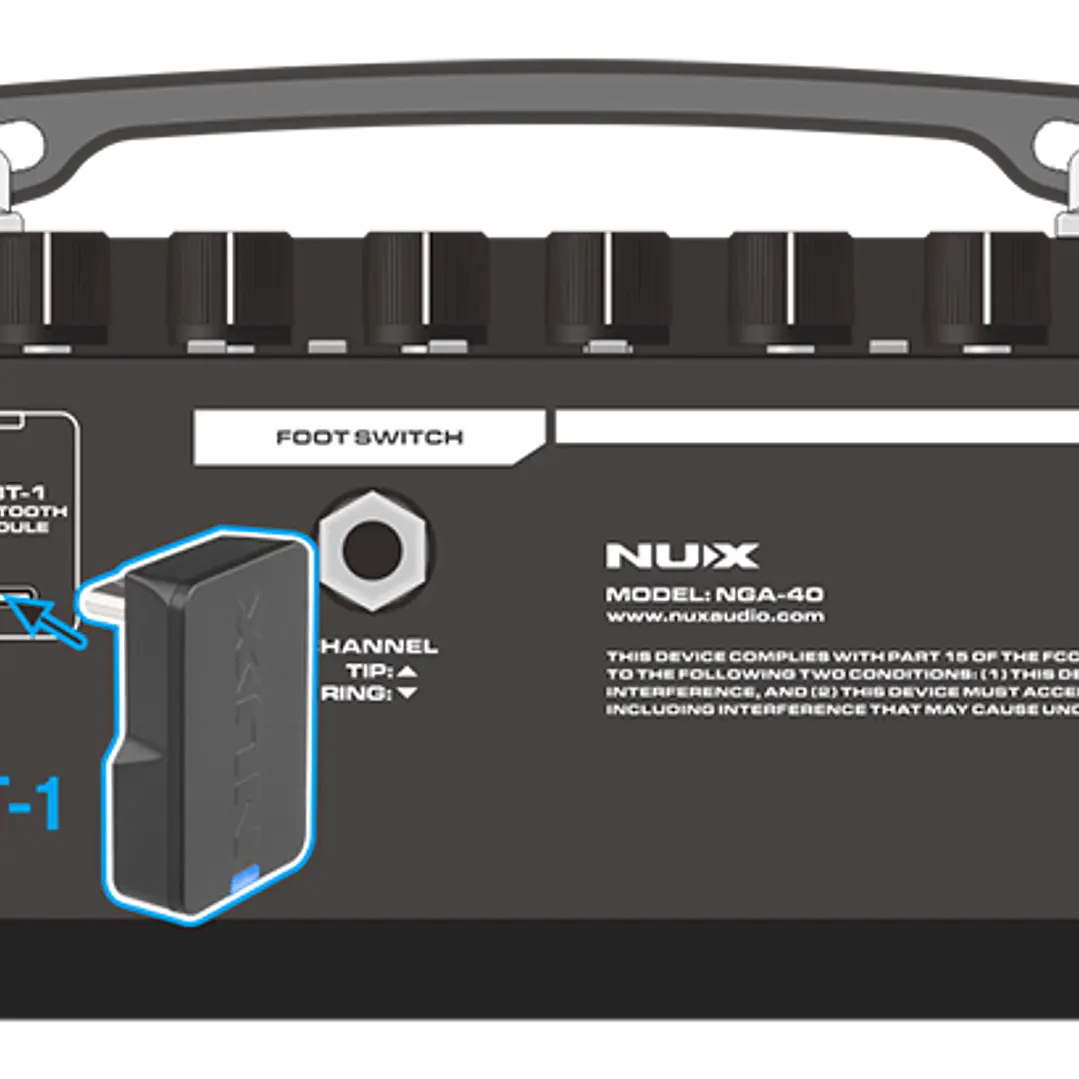 Amplificador de Guitarra 40 W - NUX Mighty 40 MKII NGA 7