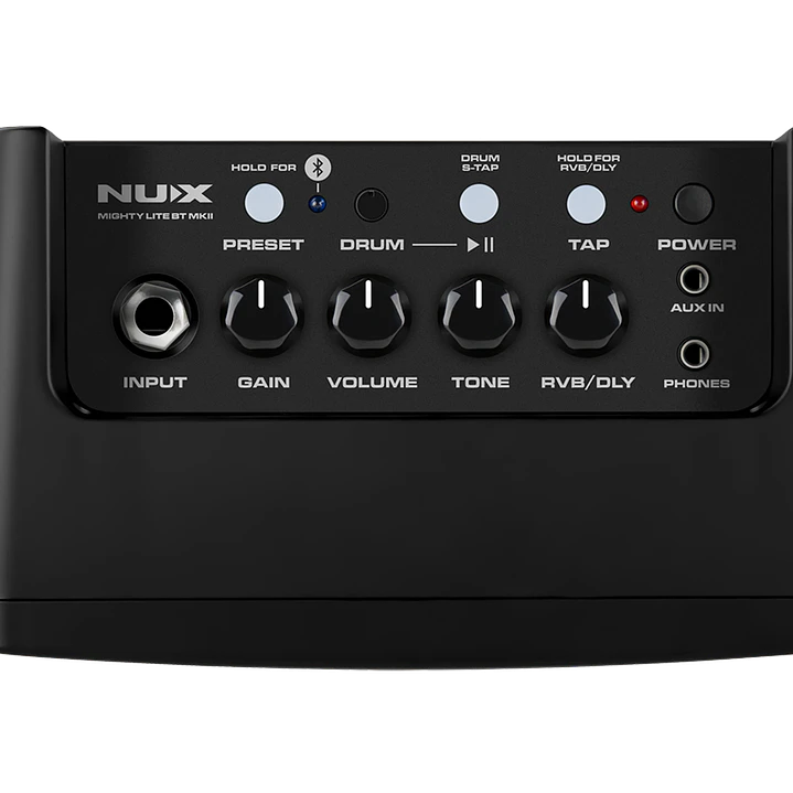 Amplificador de Guitarra Portátil - NUX Mighty Lite BT MKII 3W 3