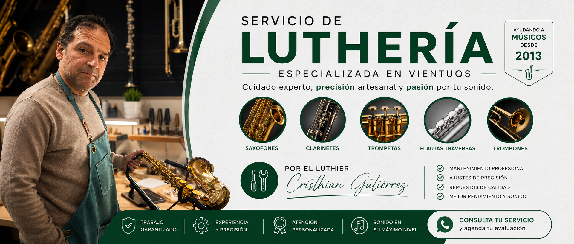 Servicio de Luthería