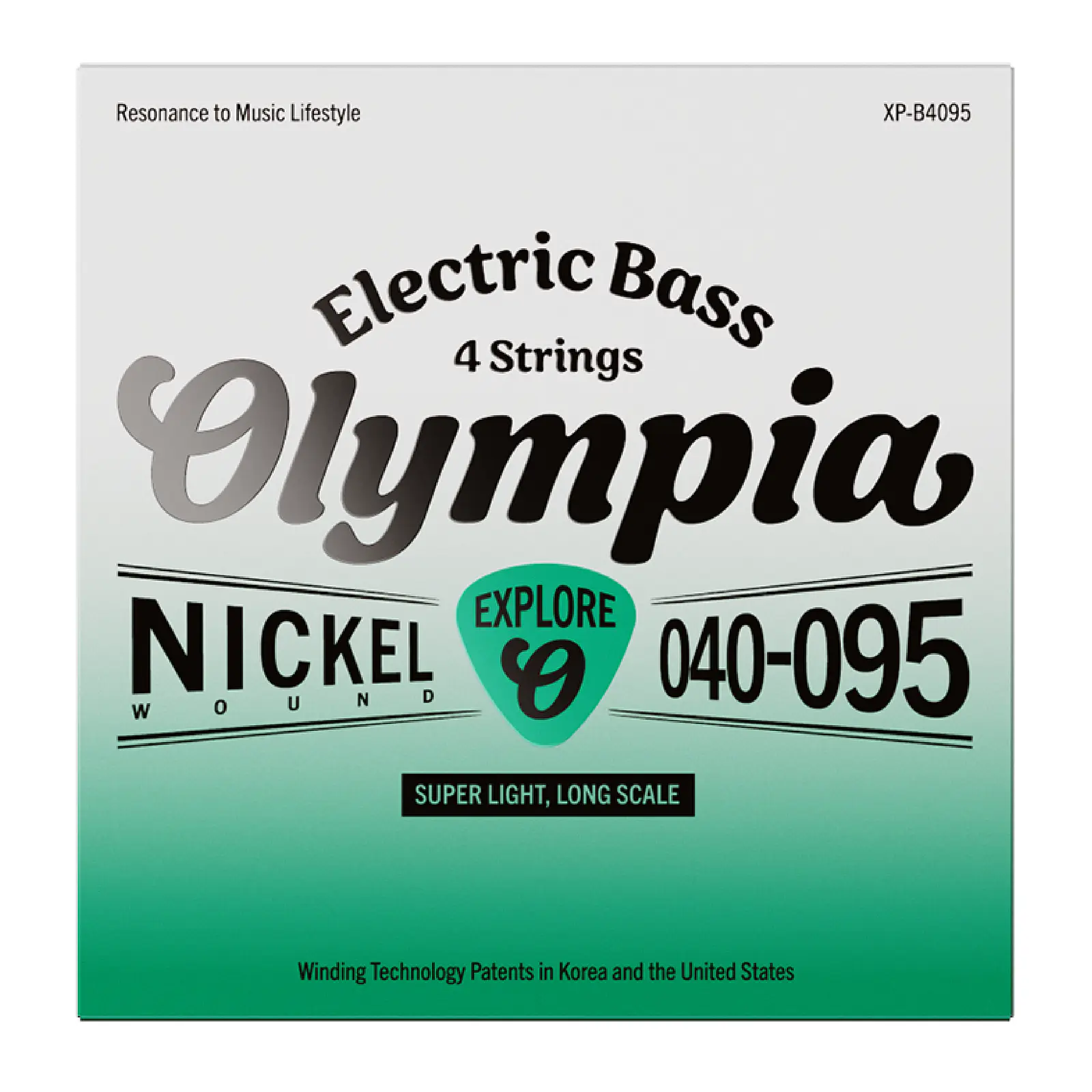 Cuerdas para bajo 4 cuerdas - Olympia XP-B4095