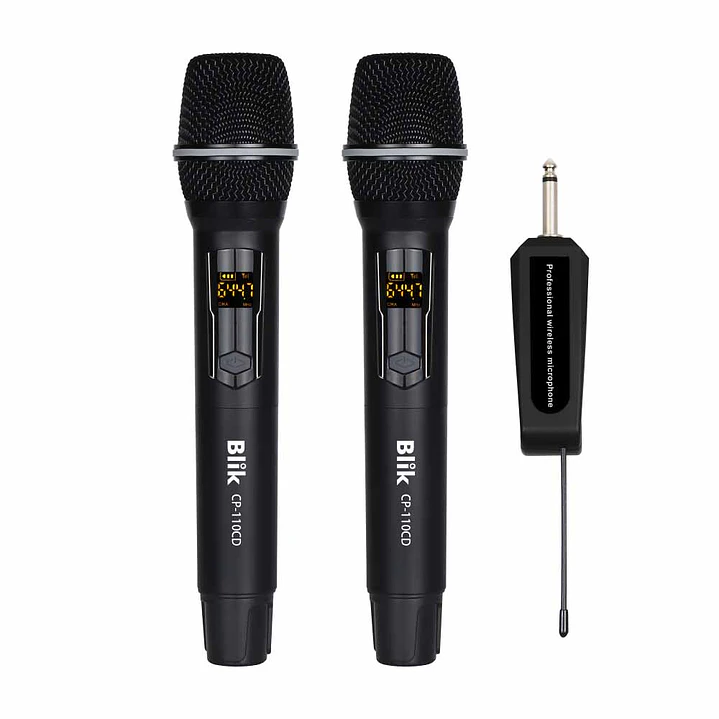 Set de Micrófonos Inalámbricos - Blik Wireless Mic 1