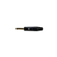 Conector Plug 1/4 Recto para Cable de Guitarra - VMR PLG-1-4-M-B - Miniatura 1