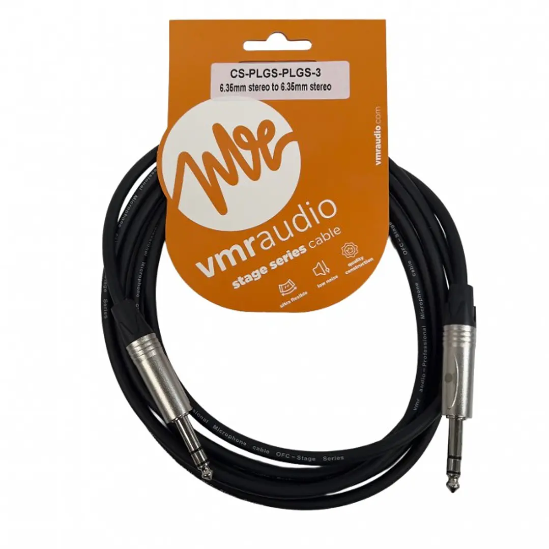 Cable Plug TRS 3mts - VMR 1