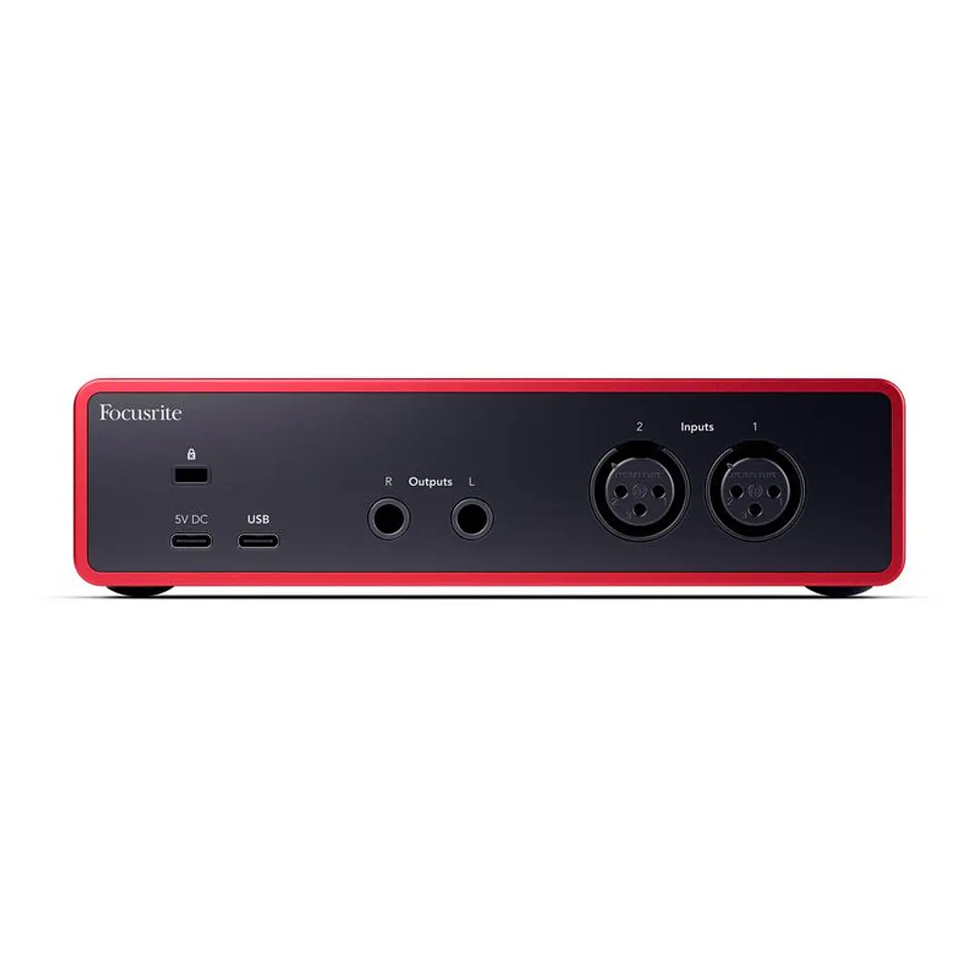 Interfaz de Audio - Focusrite Scarlett 2i2 4ta Gen 4