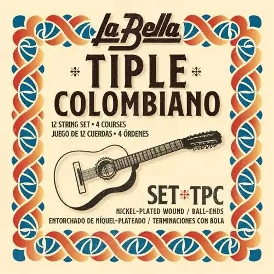 Cuerdas para Tiple Colombiano – La Bella TPC 2