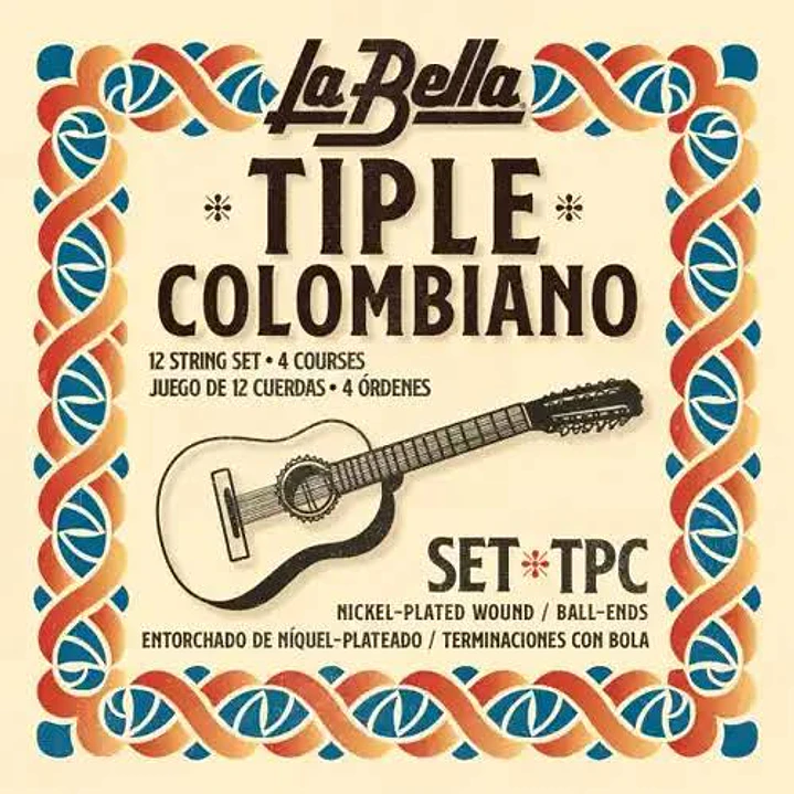 Cuerdas para Tiple Colombiano – La Bella TPC 2