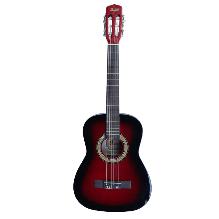 Guitarra 1/2 para Niños con Funda - Bilbao BIL-12-RD - Roja 1