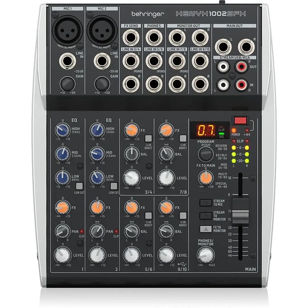 Consola Mixer - Behringer XENYX 1002SFX 1