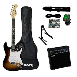 Pack Guitarra Eléctrica Stratocaster - XGTR ST111-SB