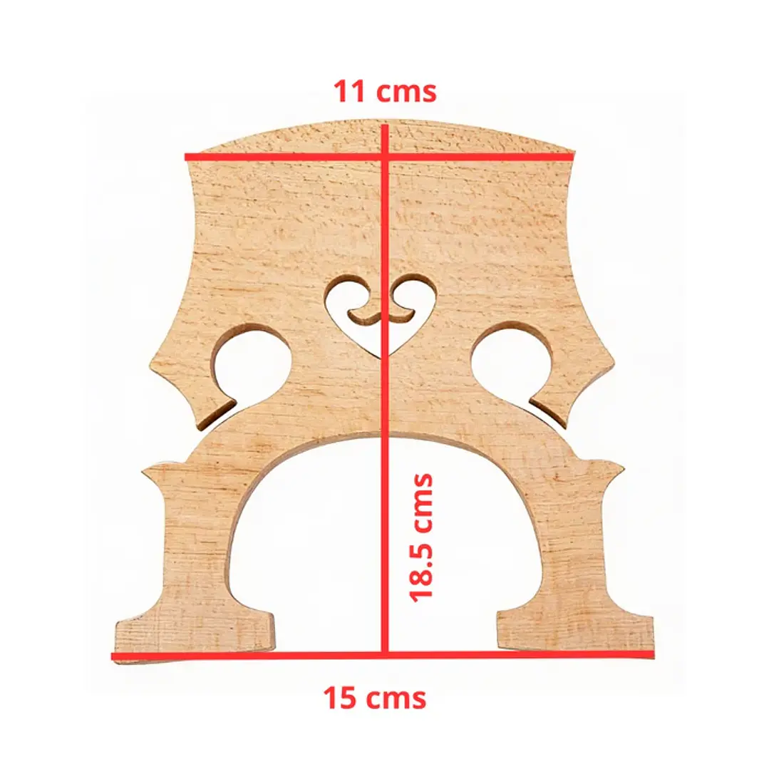 Puente para contrabajo 3/4 - Etinger MBBG-34 3