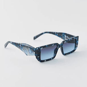 Geo Chunky Rectangle Sunglasses