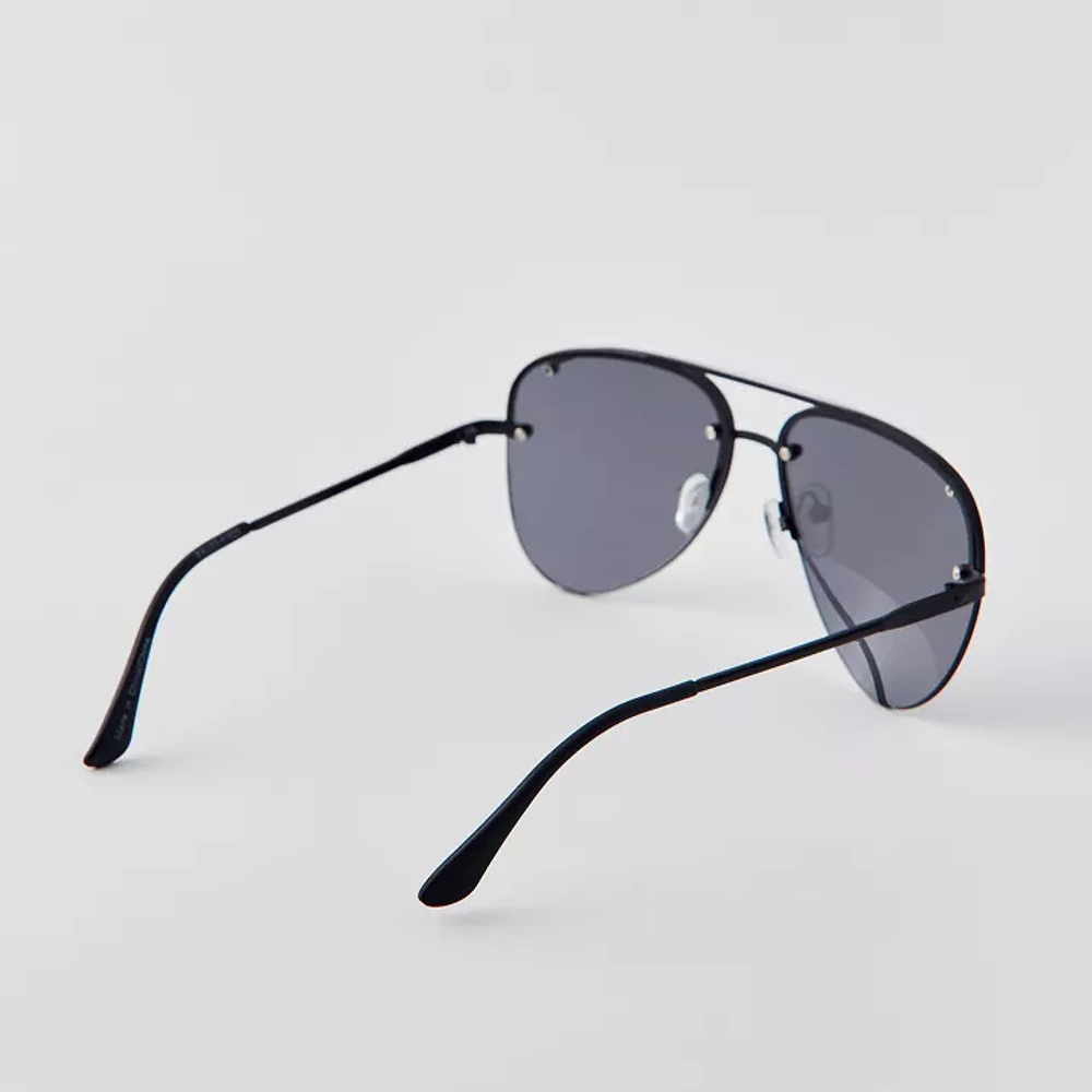 '80s Metal Aviator Sunglasses 4