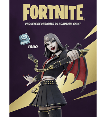 Fortnite - Paquete de misiones Academia Santa + Desafío 1000 V-Bucks XBOX