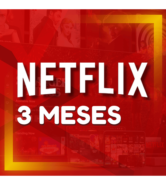 NETFLIX - Celulares, Tablets y PC / 1 DISPOSITIVO