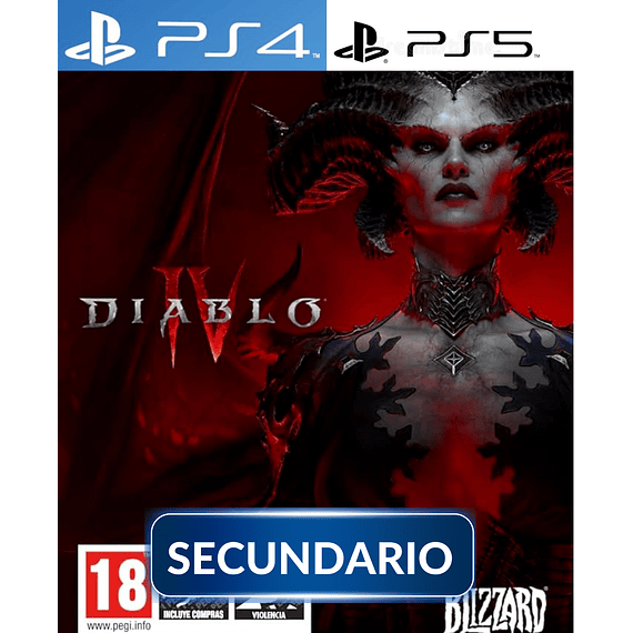 Diablo® IV - Standard Edition PS4/PS5 - SECUNDARIO