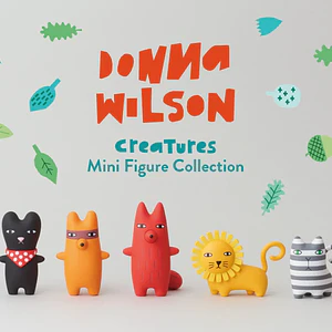Figuras coleccionables Creatures series by Donna Wilson
