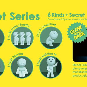 Smiski Toilet Series Blind Box