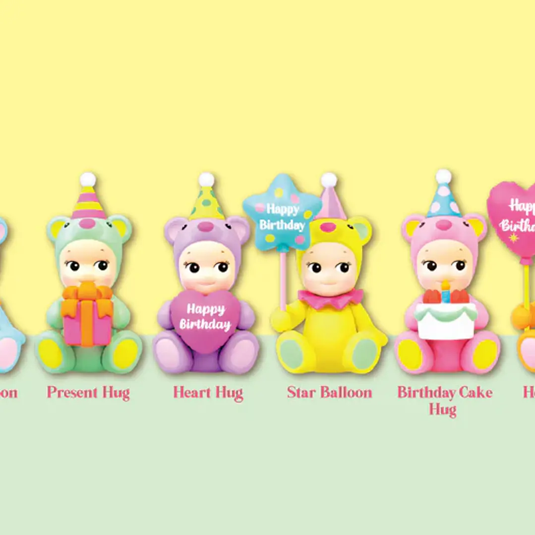 Sonny Angel Birthday Gift Bear Series 2