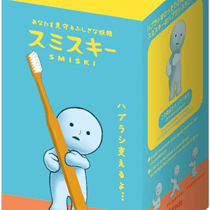 Smiski Toothbrush Stand Holding