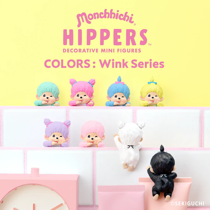 HIPPERS Monchhichi Colors Wink Series 1