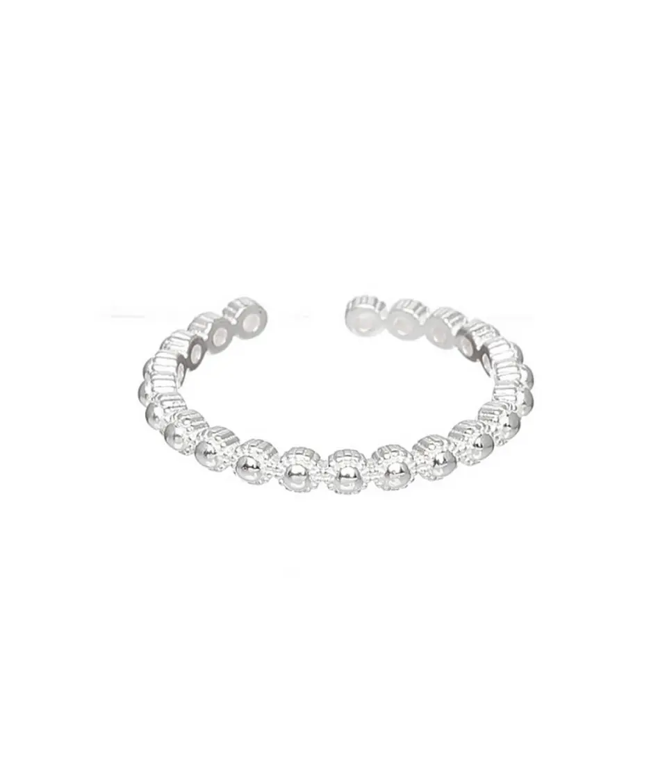 Anillo de bolitas ajustable 2