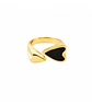 Anillo de latón con corazones  - Miniatura 2