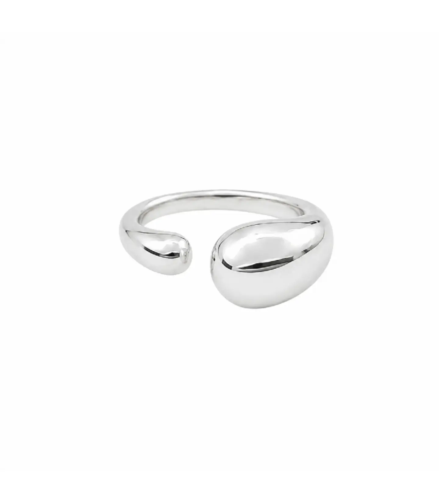 Anillo con motivo de gota 2