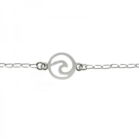 Collar con motivo de ola
