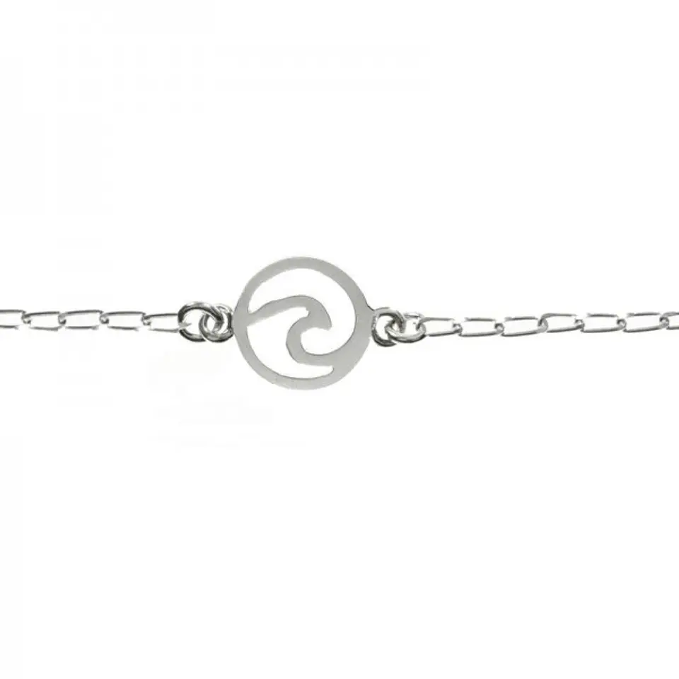 Collar con motivo de ola 1