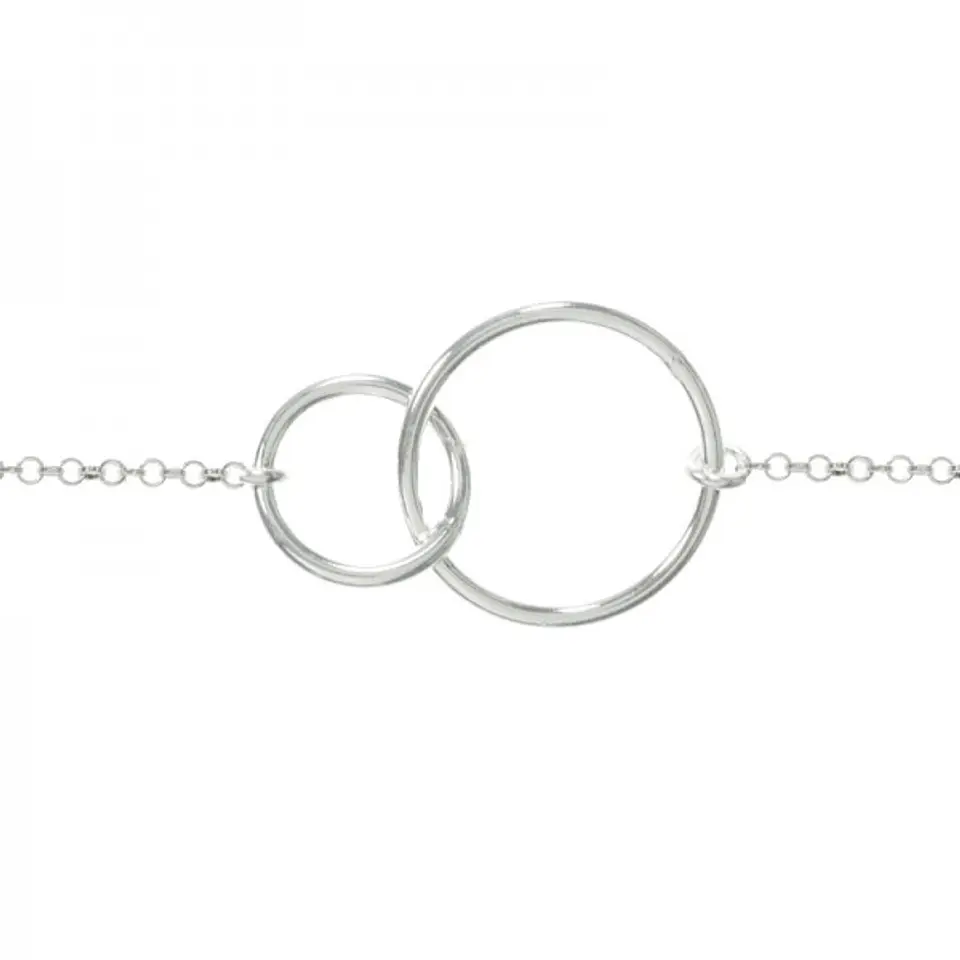 Collar de plata Karma 1