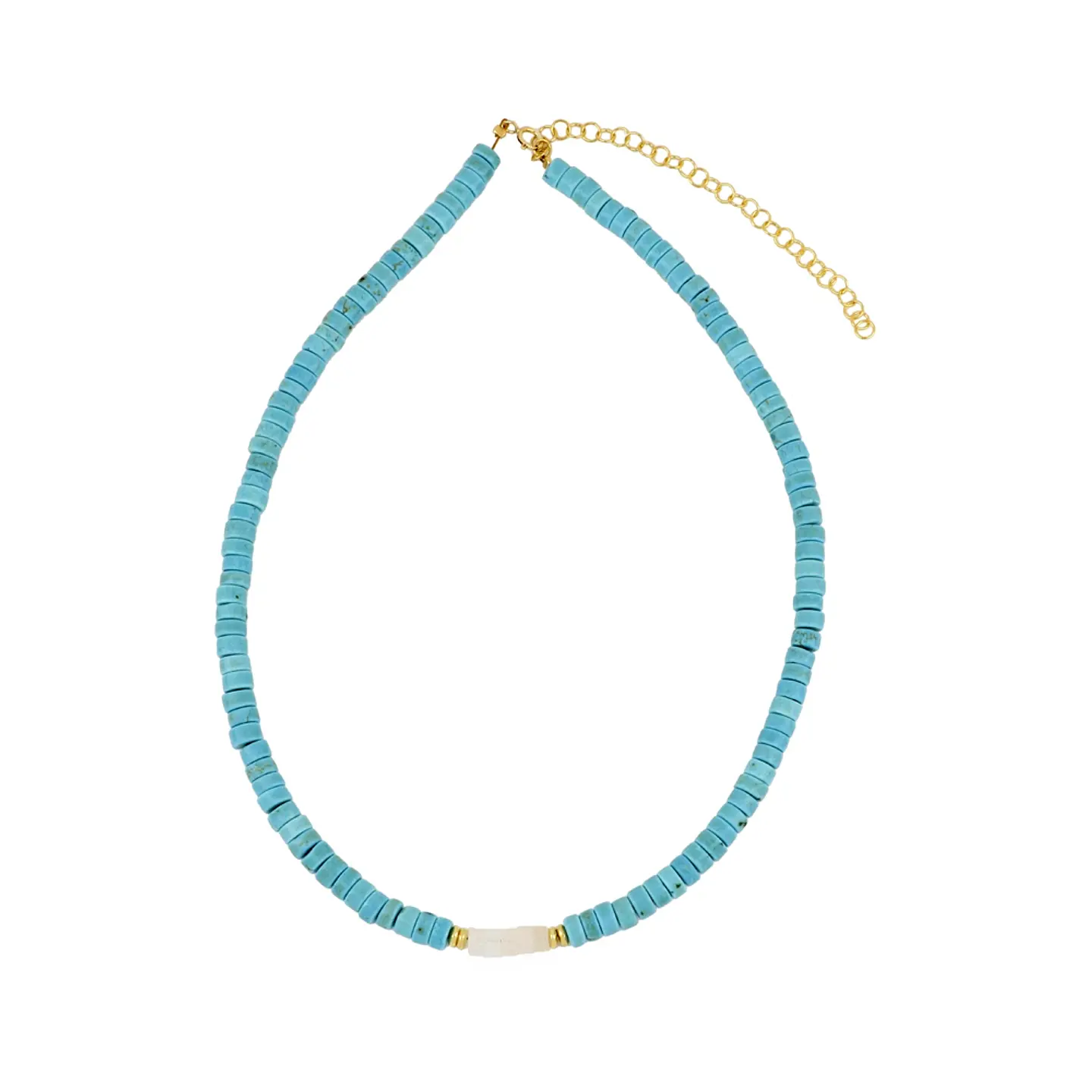 Conjunto de collar y pulsera con nácar 3